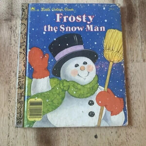 Vintage Frosty The Snowman Golden Book